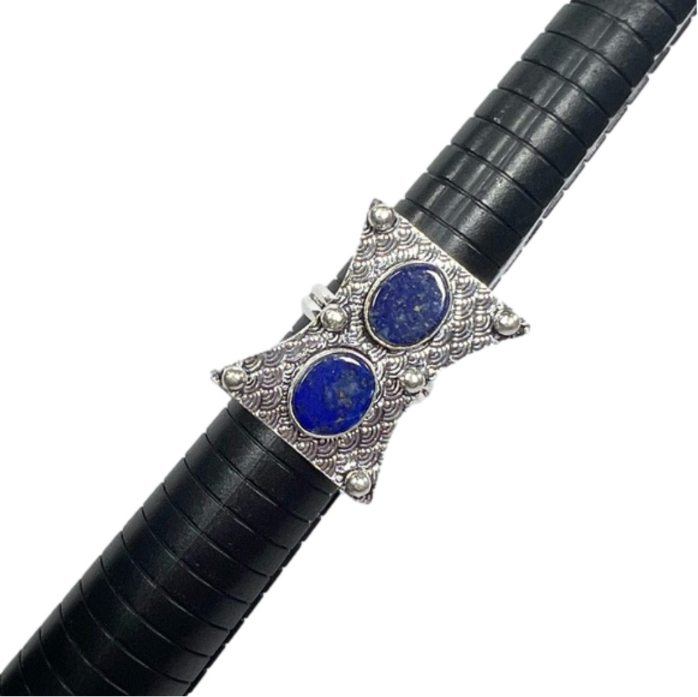 Lapis Lazuli 925 Gemstone Ring size 9.25